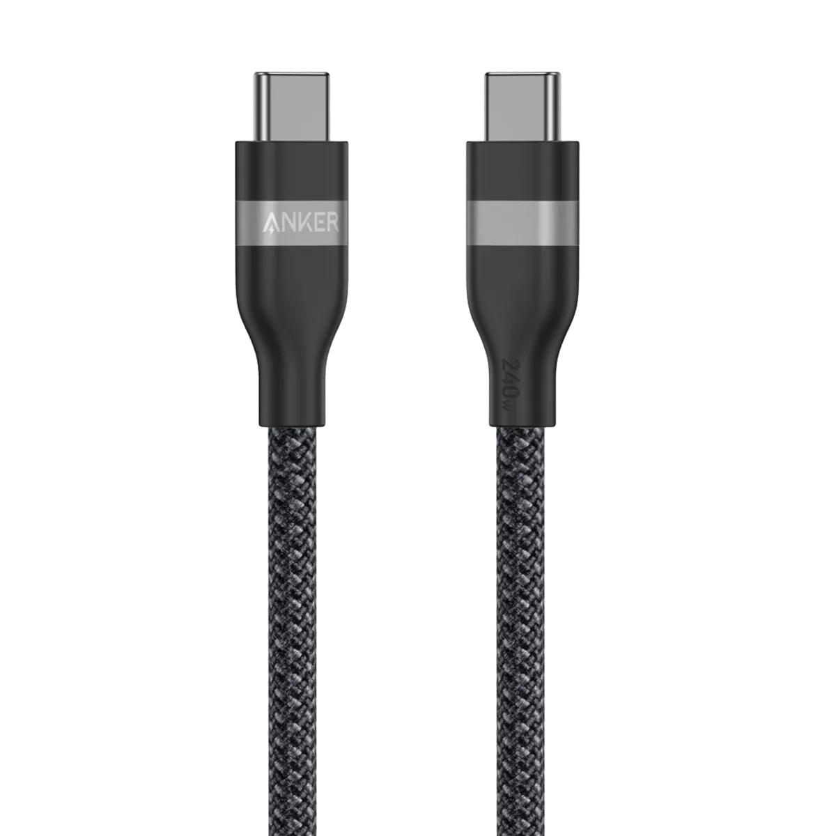 Anker USB-C to USB-C cable, 240W, upcycled braided, ultra-soft