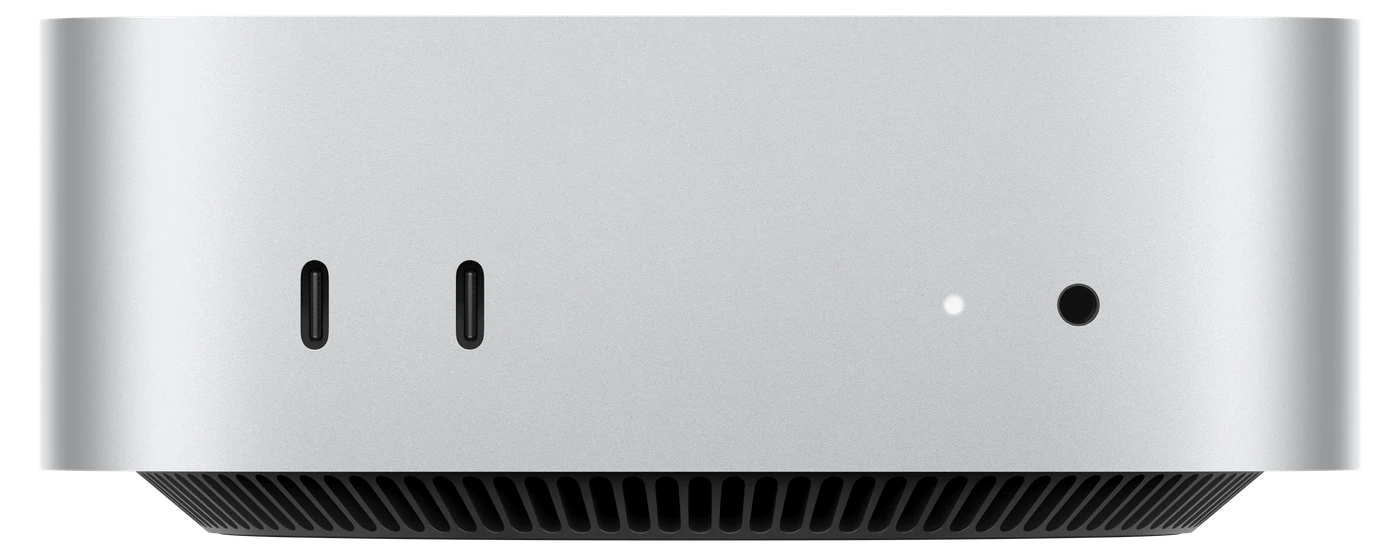 Mac mini, front view