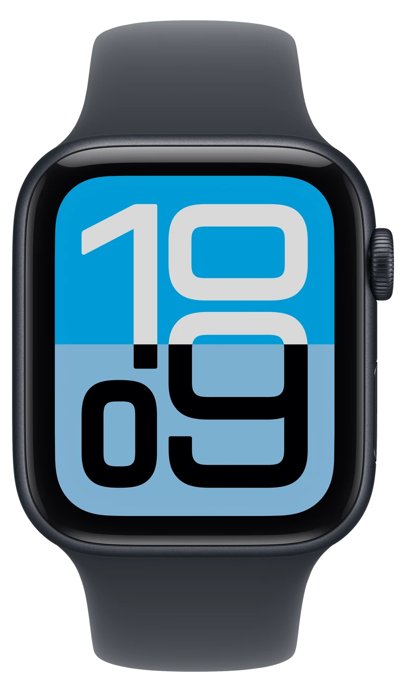 Apple Watch SE 3 in Midnight with Midnight Sport Band