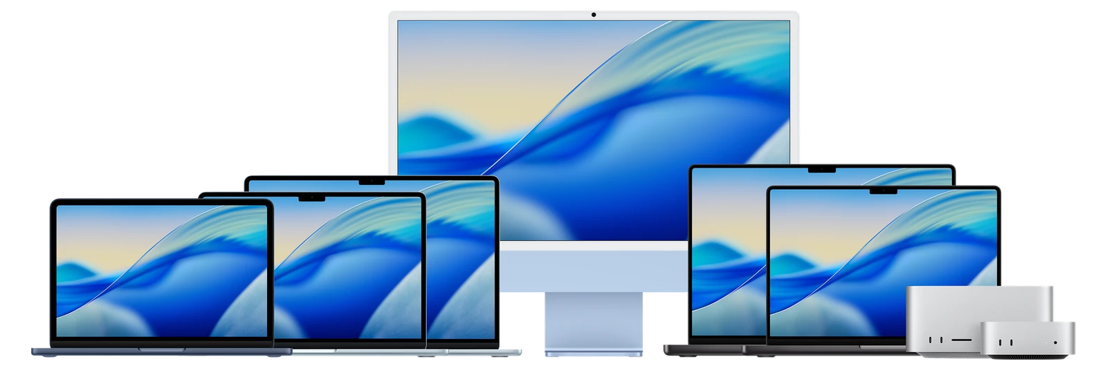 The Mac family lineup